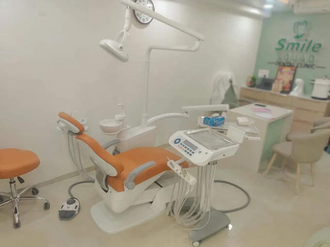 Treatment room at Smile Squad Dental Clinic in Ravet